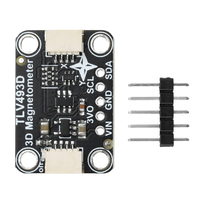 TLV493D Three-axis Magnetometer Module With 1MBit/s 12 Bit Resolution I2C Interface for STEMMA QT Qwiic 3D Detection