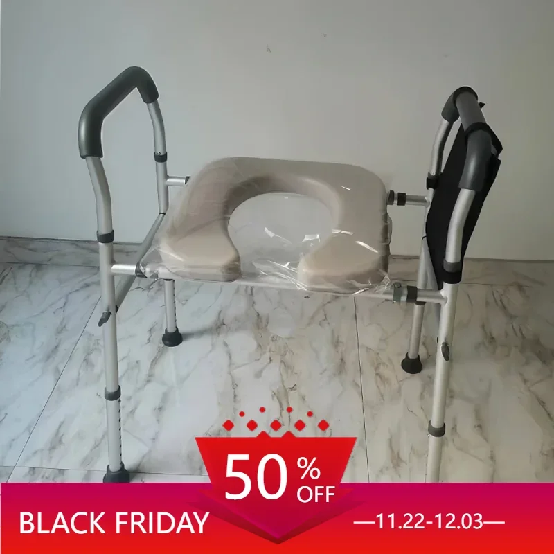 Toilet Chair Chair Comfortable Sitting Bedside Potty Patient Toilet Commode Seat Duschstuhl Mit Rückenlehne Shower Chairs