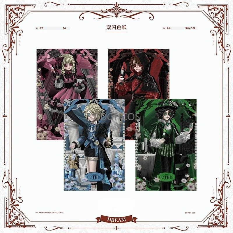 Identity V Doujin Set Luca Balsa Norton Campbell Subedar Little Girl Badge Pin Acryl Stand Shikishi Art Board Polaroid-kaart