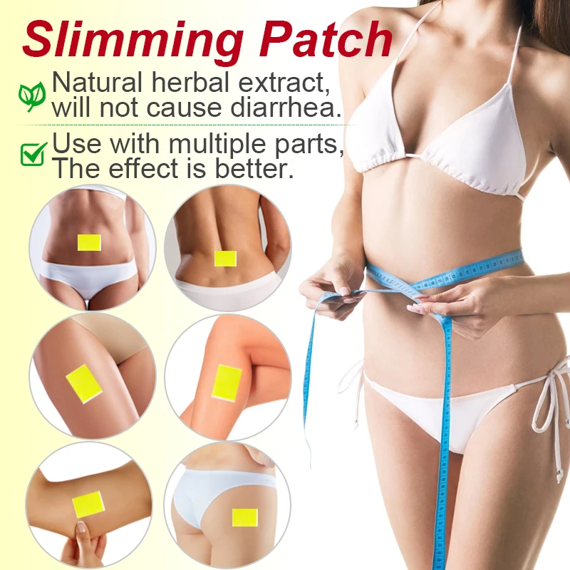 10pcs=bag Weight Loss Patches Weight Loss Navel Patch Burning Fat Improving Metabolism Anti-cellulite Burning Fat Patch H001