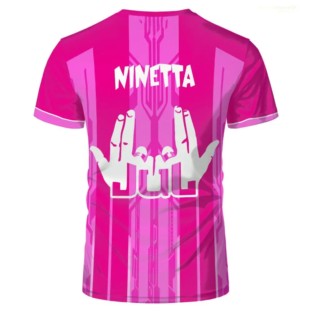New Too Et Ninetta Maillot JUL Jerseys Co-branded With The Game Juldtp كرة القدم تي شيرت D&PShop سريع التجفيف قمصان التنفس