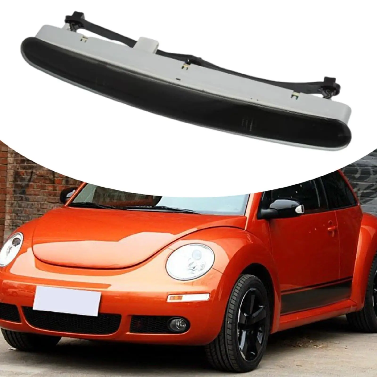 

Car High Level Stop Light LED Rear Third Brake Lamp Plastic Replacement for VW New Beetle Hatchback 1998 2010