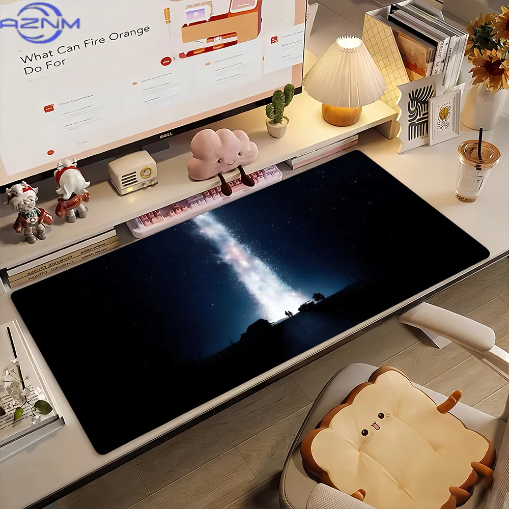 Alfombrilla de ratón con diseño de película Interstellar, alfombrilla antideslizante para escritorio, accesorios para ordenador