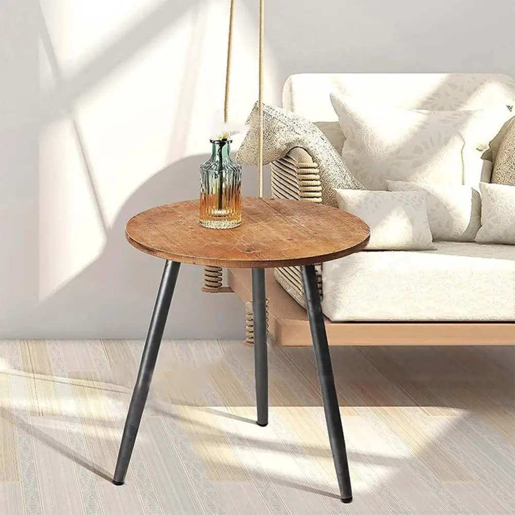 Room Side Table Stylish Side Table Vintage Wooden Side Table Modern Dining Set for Room Kitchen Space-saving Multifunctional