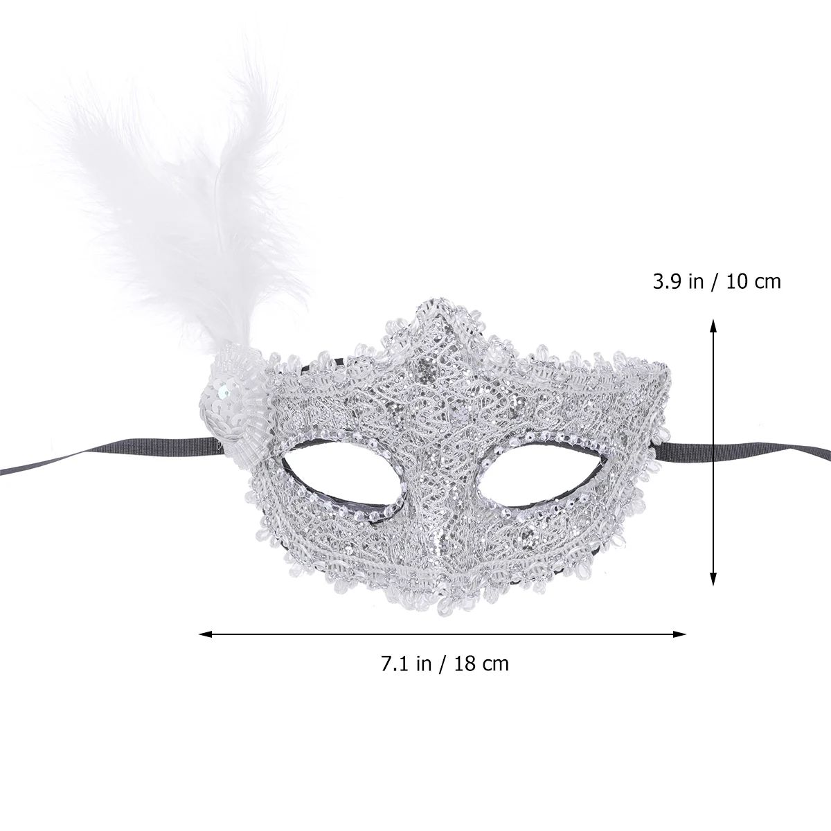 

Princess Mask Mysterious Atmosphere Party Costume Face Masquerade Memorable Moments