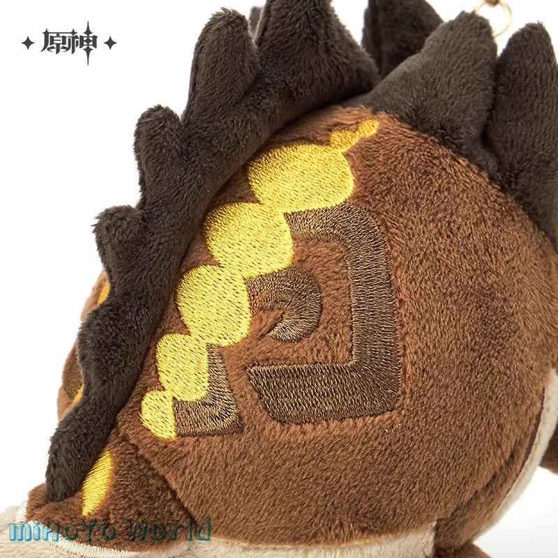 Mihoyo Officiële Pluizige Genshin Impact Plushie Azhdaha Sleutelhanger Opknoping Decoratie Zachte Leuke Zhongli Draak Pluche Pop Hanger