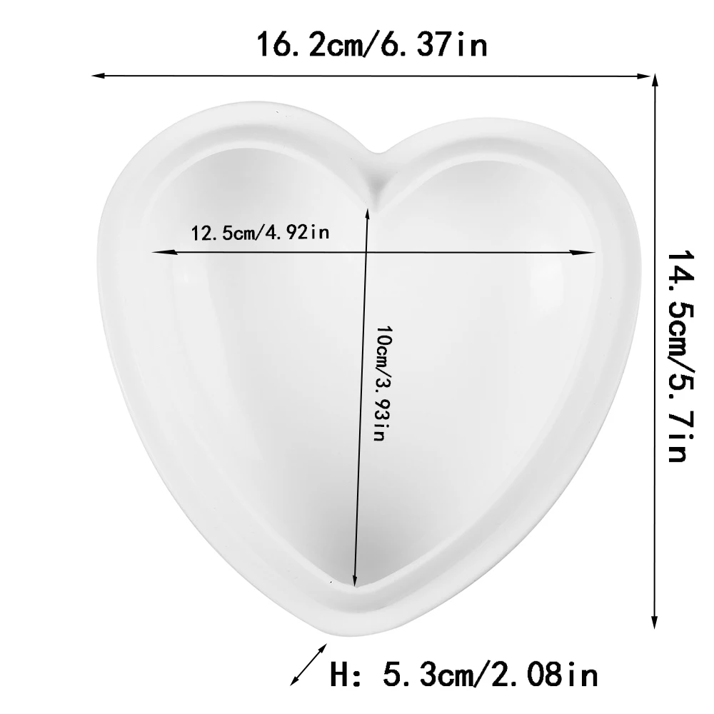 Love silicone mold, love mousse mold, chocolate ice dessert, mousse cake decoration tool, kitchen accessories