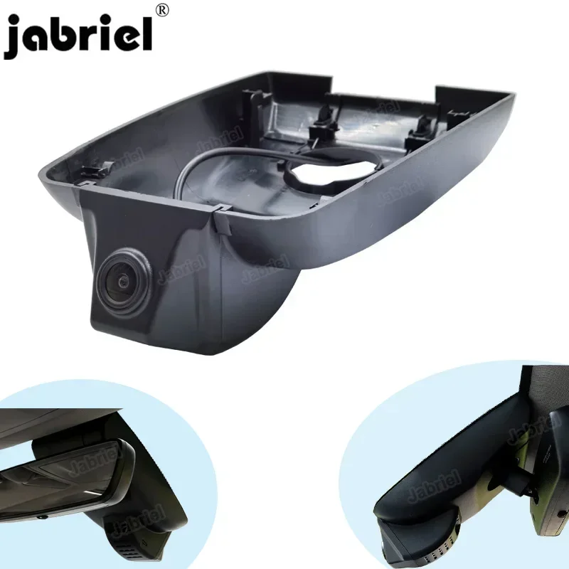 2K 4K 2160P واي فاي جهاز تسجيل فيديو رقمي للسيارات داش كاميرا خلفية عدسة مزدوجة لتويوتا هايلاندر LE XLE XU50 2018 2019 2020 2021 لتويوتا كلوغر #5