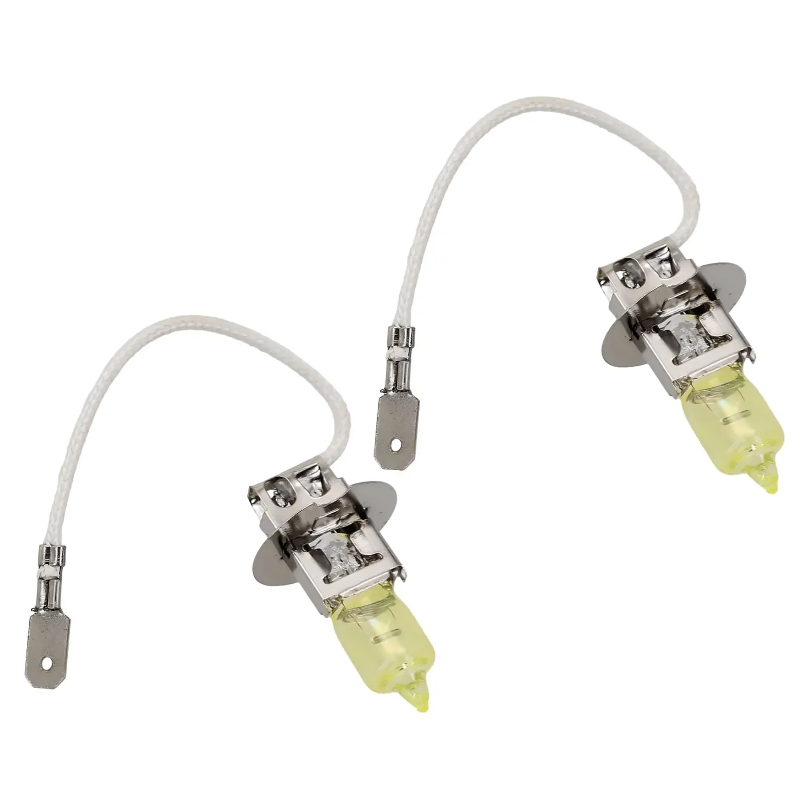 12V Halogen Bulbs Car Fog Light Replacement Enhanced Safety High Power Output Perfect Fit Bright White Light Optimal Visibility