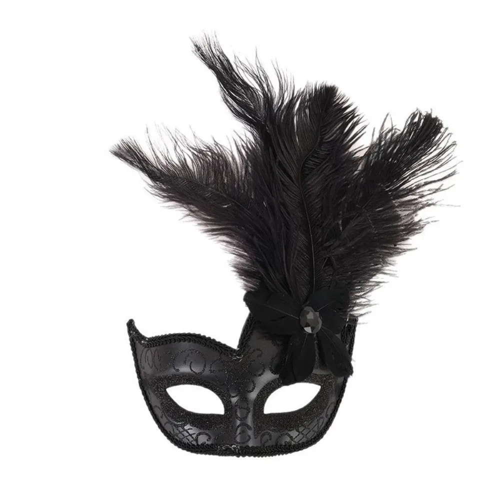 Vintage Vintage Half Face Mask Lace Edge Hollowed-out Masquerade Party Mask Princess Mask Masquerade Party
