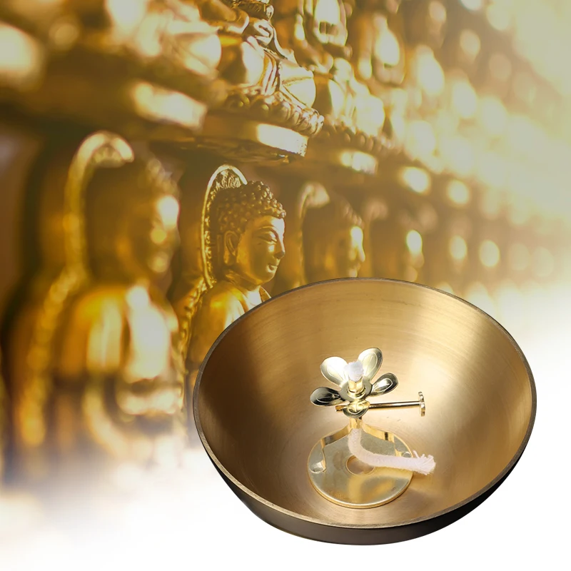 

Butter Lamp Wick Holder Wick Lamp With Stand Wick Holder Buddha Fotang Supplies