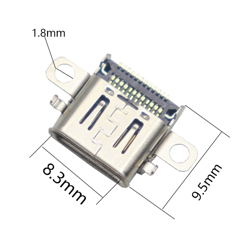 【10-2PCS】For Switch Lite / Oled Micro USB DC Power Jack Socket Connector Charger For Switch Console Charging Port