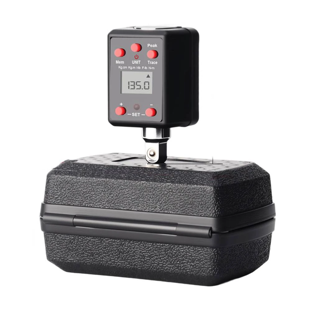 

Digital Torque Wrench Adapter for Ratchet Wrench 14 38 12 34inch Heavy Duty with Peak and Trace Modes 1 3135Nm to 6600Nm