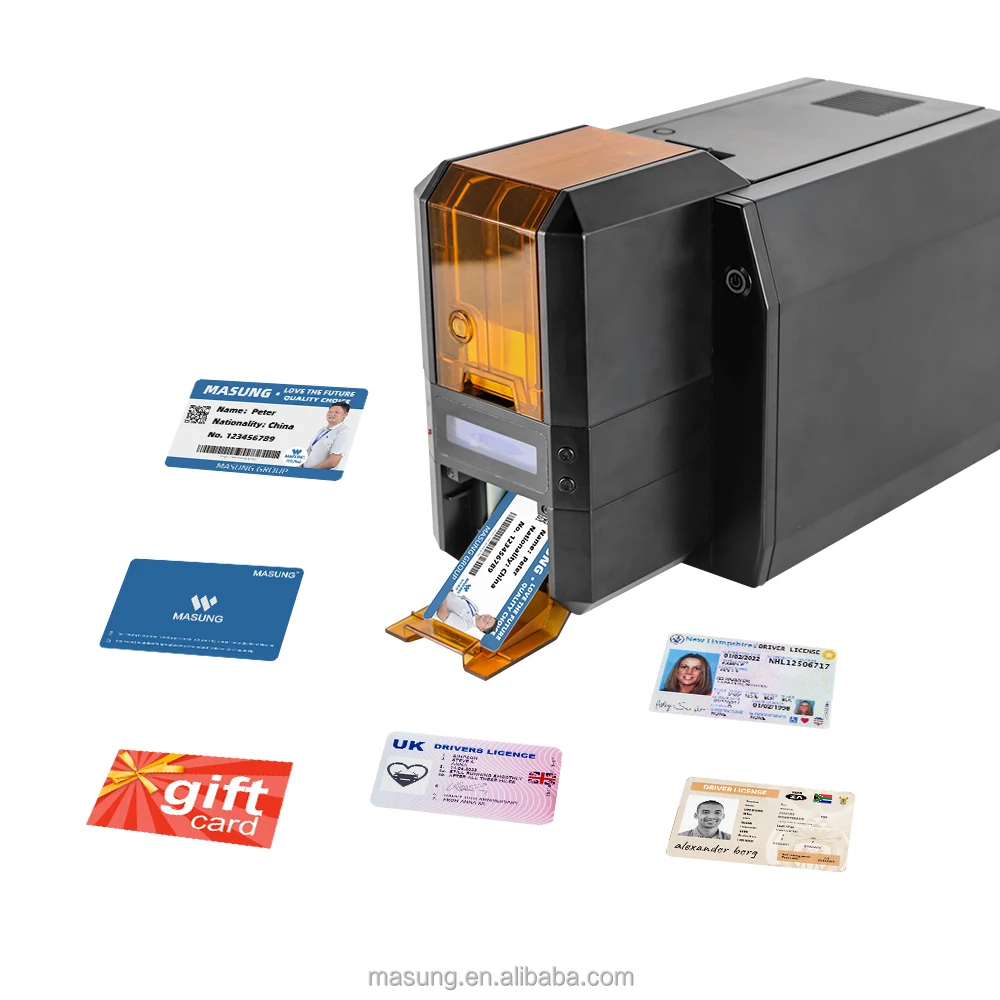 

MASUNG MS-S22K Dual-sided Card Printer Plastic\PVC\ID Card Printer High-quality PVC Card Printer with Warranty 2025