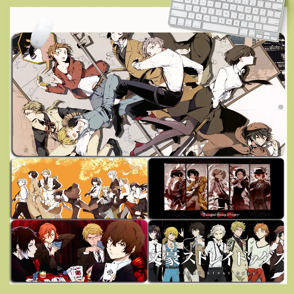 Bungo Stray Dogs Mousepad New Arrivals Gamer Speed Mice Retail Small Rubber Mousepad Size For Big CSGO Game Desktop PC Laptop