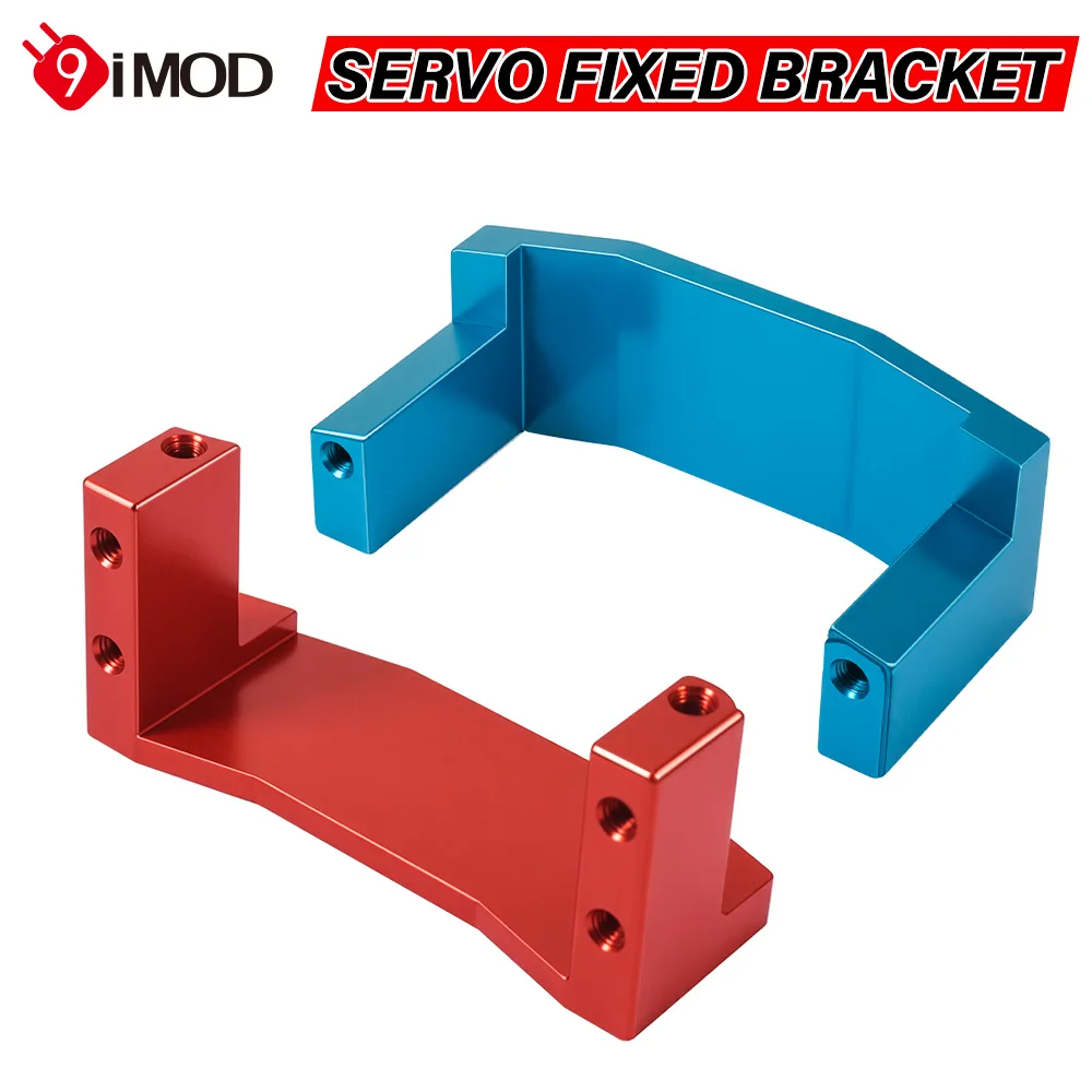 9IMOD RC Servo Mount Bracket Servo Fixed Bracket Metal RC Car Upgrade Components For Tamiya TT02 54977 TT-02 1/10 RC Car