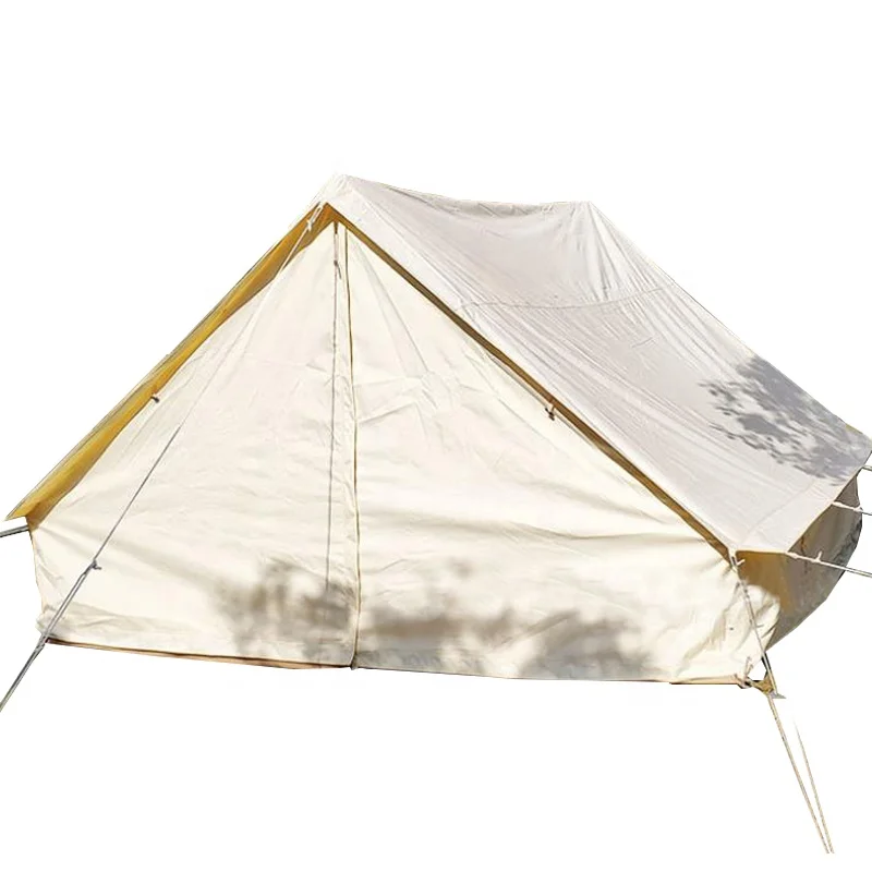 

China Supplier 3-5 Persons 4 Season Custom Outdoor Canvas Camping Family Tent Quality Canvas Rescue Relief Tent