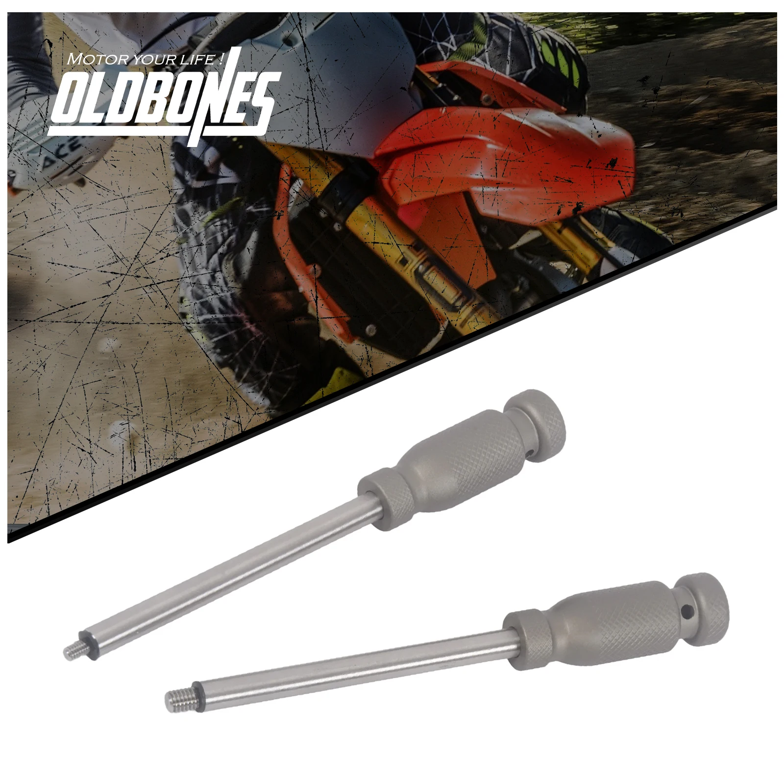 2PC Shock Absorber Cylinder Cover Pull Rod After Shock Absorber For Ohlins