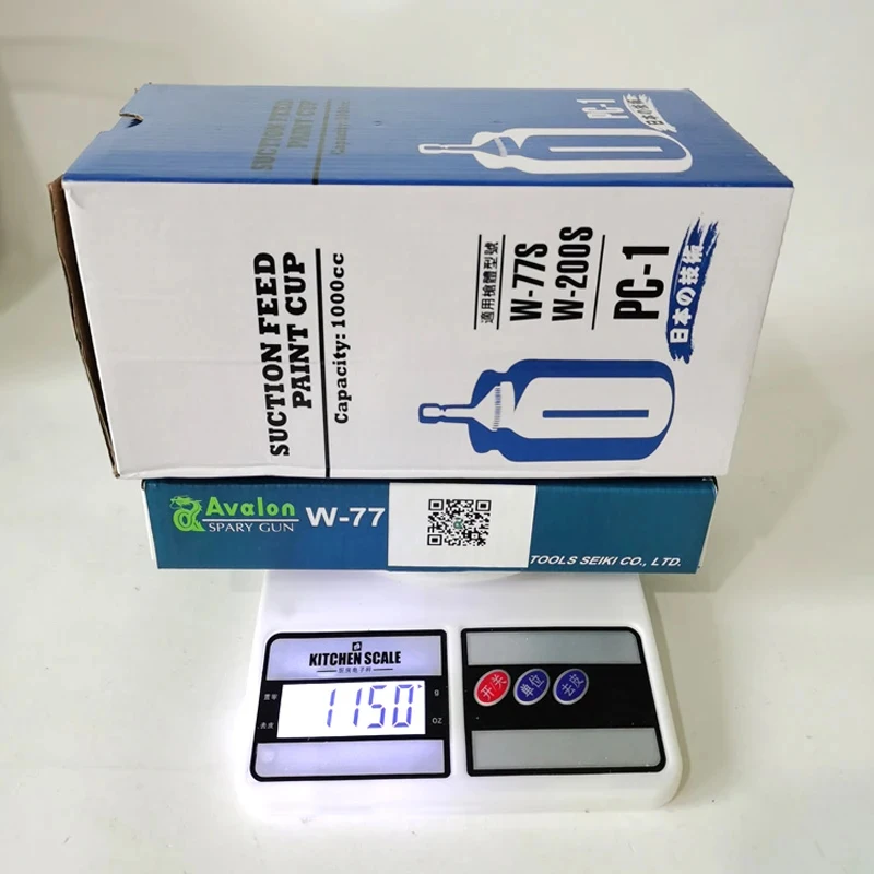 

Оригинальный тайваньский краскопульт Avalon Asian Dragon W77 с нижним бачком, сопло большого диаметра 2.0, для покраски мебели и финишной отделки