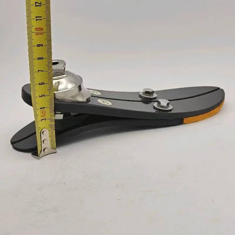 High Precision Durable Carbon Fiber Prosthetic Foot Plate Low Ankle Natural Motion Artificial Limb for Amputees Sizes 22-28cm
