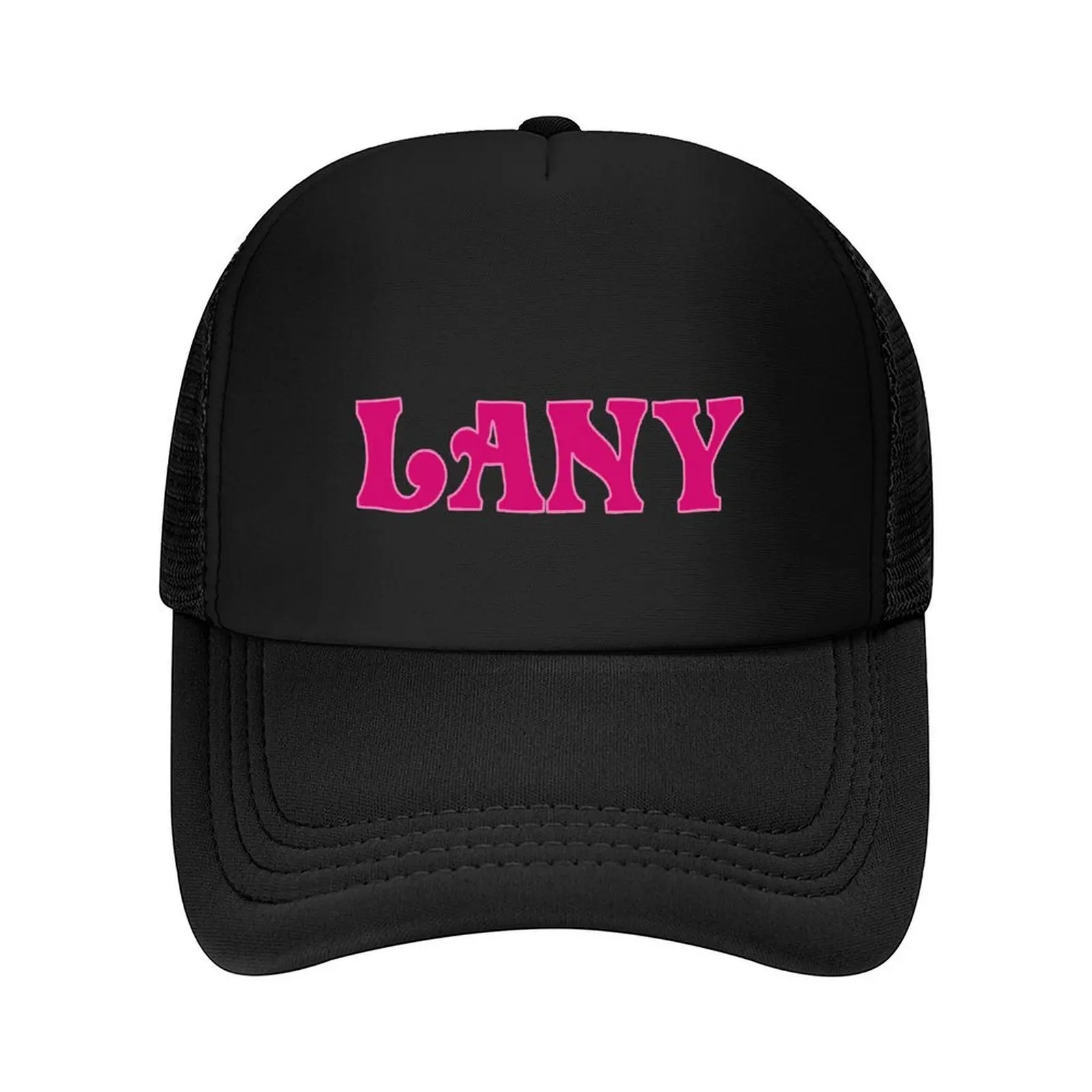 

LANY pink Baseball Cap Trucker Hat cute fishing caps man Snapback Cap Mens Women's
