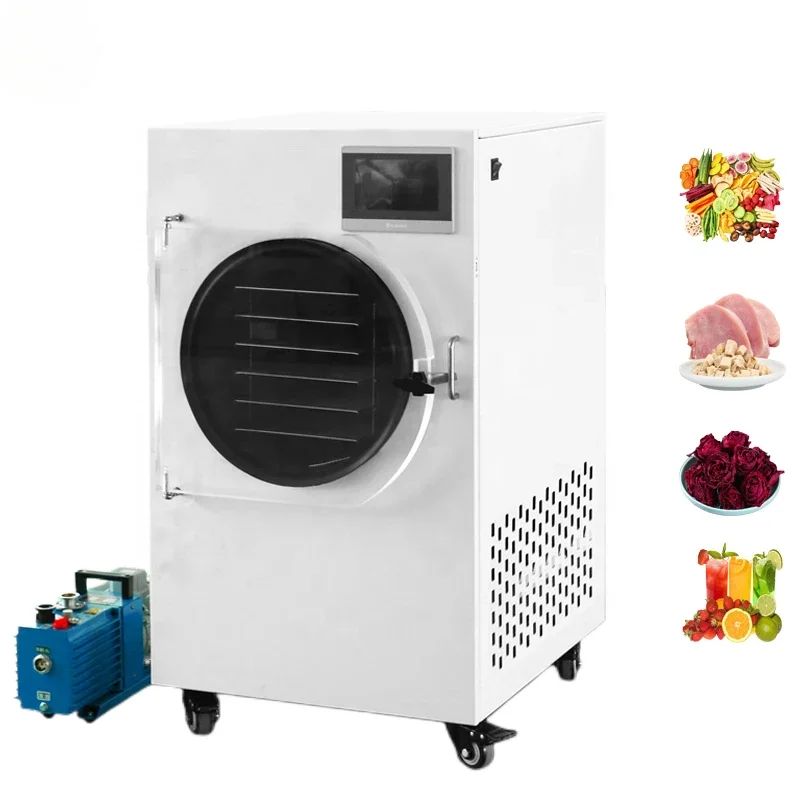 DZJX Taiwan Deck Maison Breast Milk Vials Filling Vacuum Freeze Dryer Strawberry Lyophilizer Freeze Dried Candy Machine