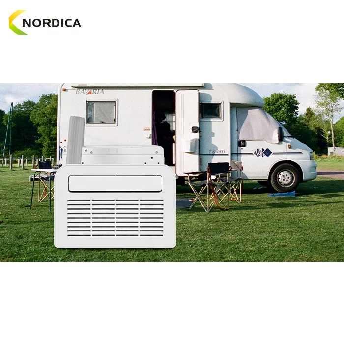 AC Mobil Split Portabel 5000 BTU untuk Pendinginan, AC untuk Berkemah