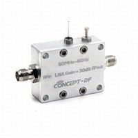 LNA 0.5-6GHZ 20DB 30db 40db Ultra Low Noise Amplifier NF=0.4 Drive Receiver System RF Signal Amplification AM FM MW SDR Radio