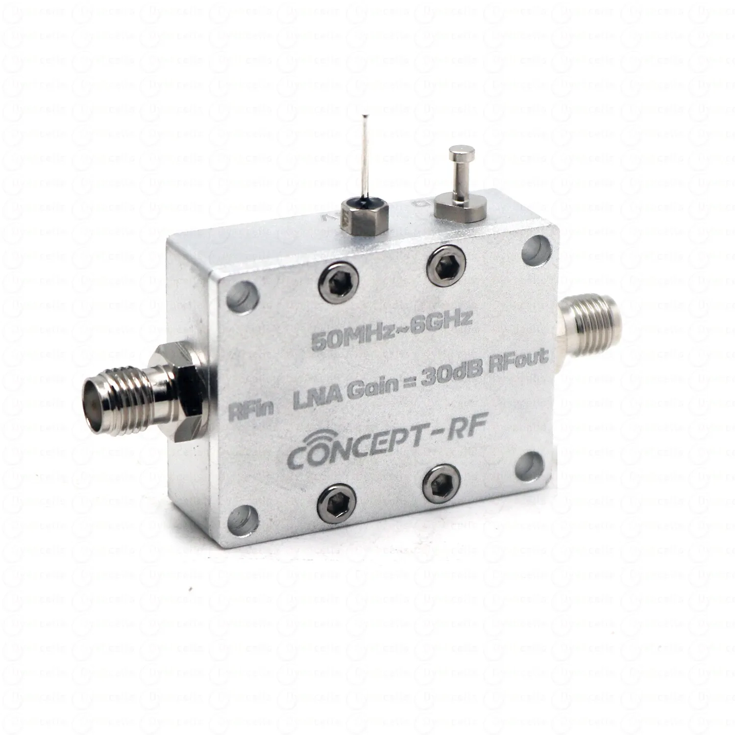 LNA 0.5-6GHZ 20DB 30db 40db Ultra Low Noise Amplifier NF=0.4 Drive Receiver System RF Signal Amplification AM FM MW SDR Radio
