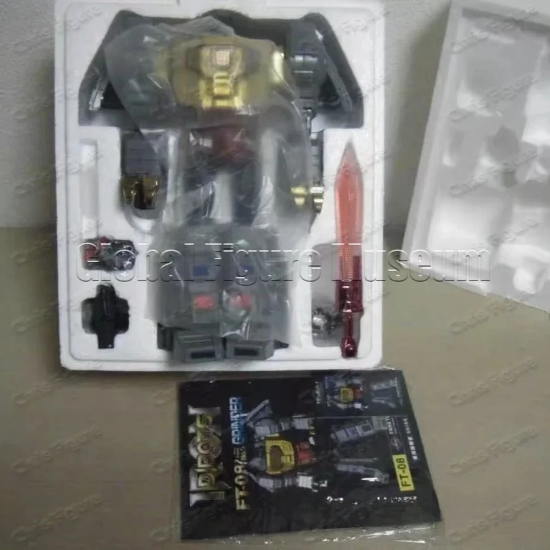 In Stock FansToys FT-08 Grinder Grimlock, MP Scale Out-of-print Dinobots, Transformable Dinobot Leader Movable Action Figure