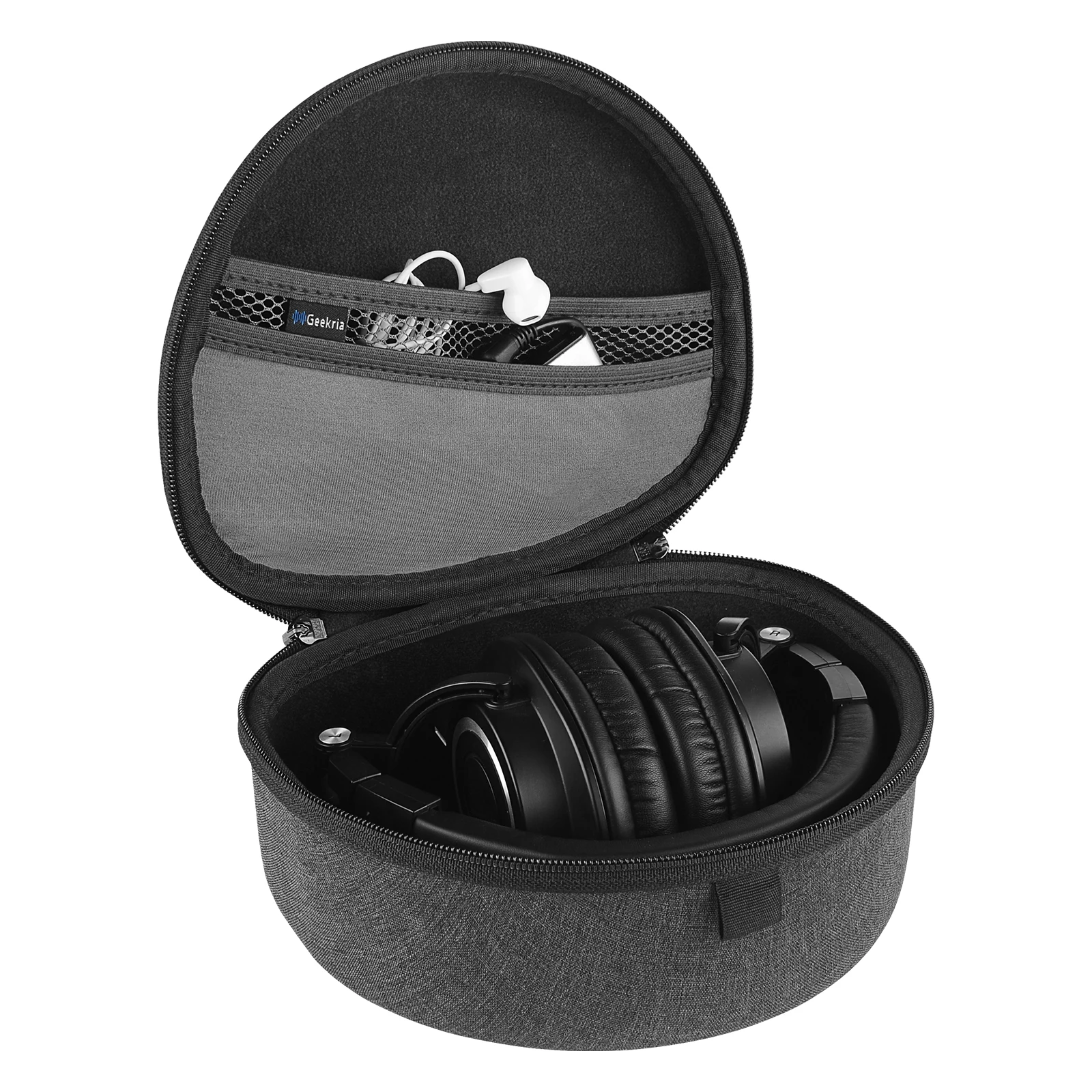 Geekria Shield Headphones Case Compatible with Audio-Technica ATH-M50X, ATHM70X, ATH-M50XBT2, ATH-M50 Case