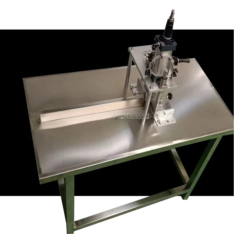 2026-Manual Hand Simple bar Solid Soap Making Machine and Cutting Soap Strip Flake Cutter Cutting Machine
