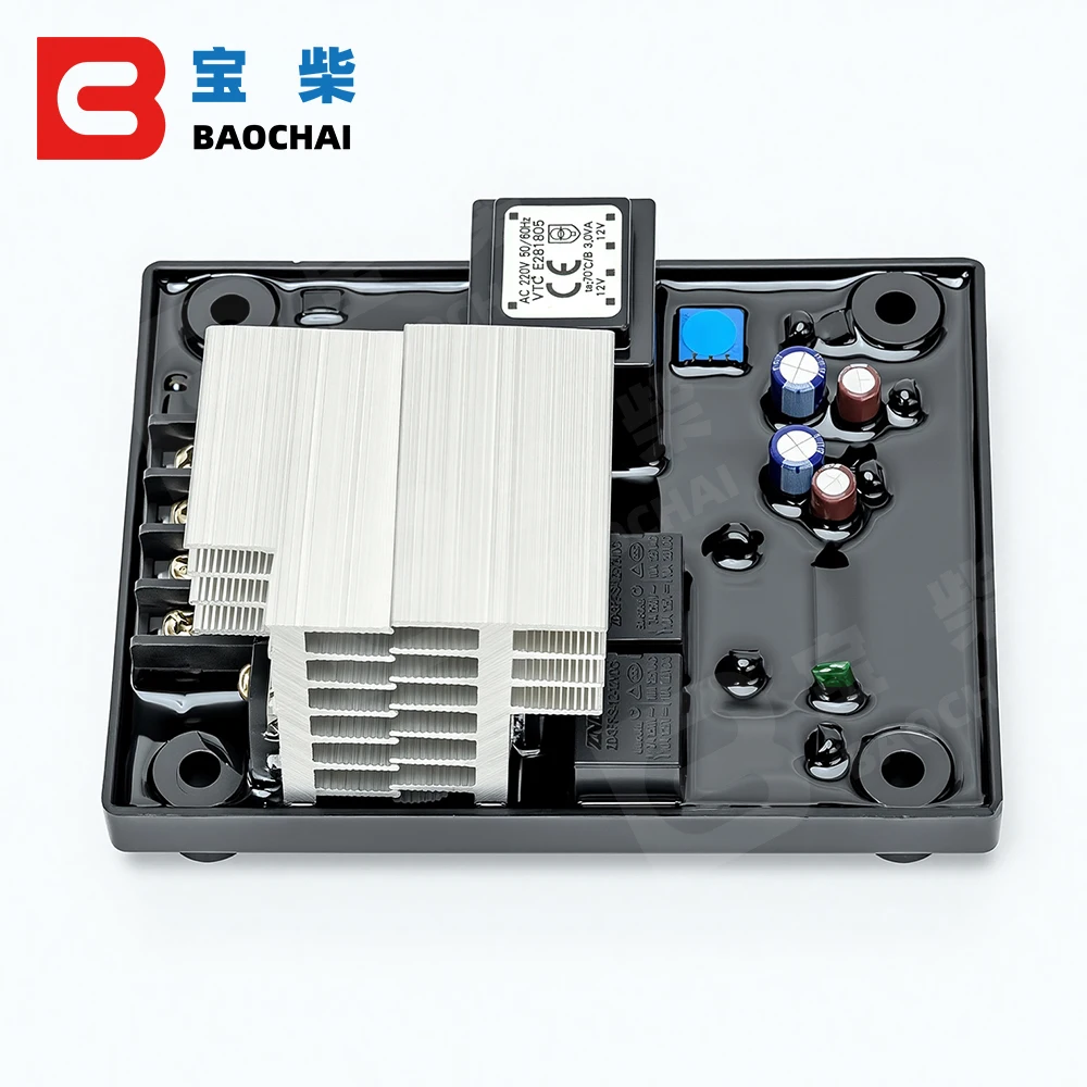 MECO-220 Automatic Voltage Regulator 220V Adjustable Protector Stabilizer for Generator Optimized for Alternator Application