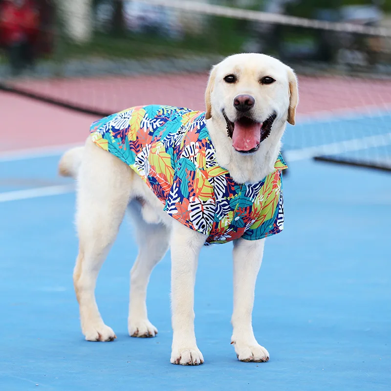 

XS-5XL Pet Dog Clothes Spring Cool T-shirts Costume for Small Medium Big Dog Poodle Pug Large Dog Clothing Vest Shirt