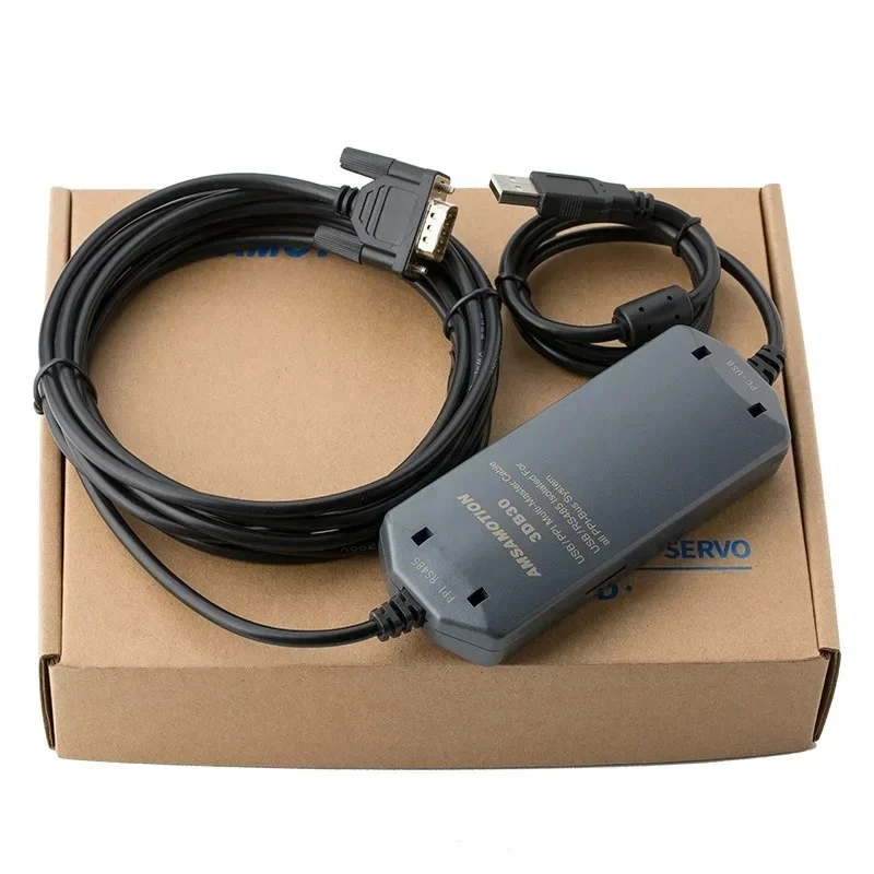 Câble de programmation USB-PPI compatible avec Siemens S7-200 PLC, câble de communication USB PPI 6ES7 901-3DB30-0XA0, ligne de téléchargement MPI