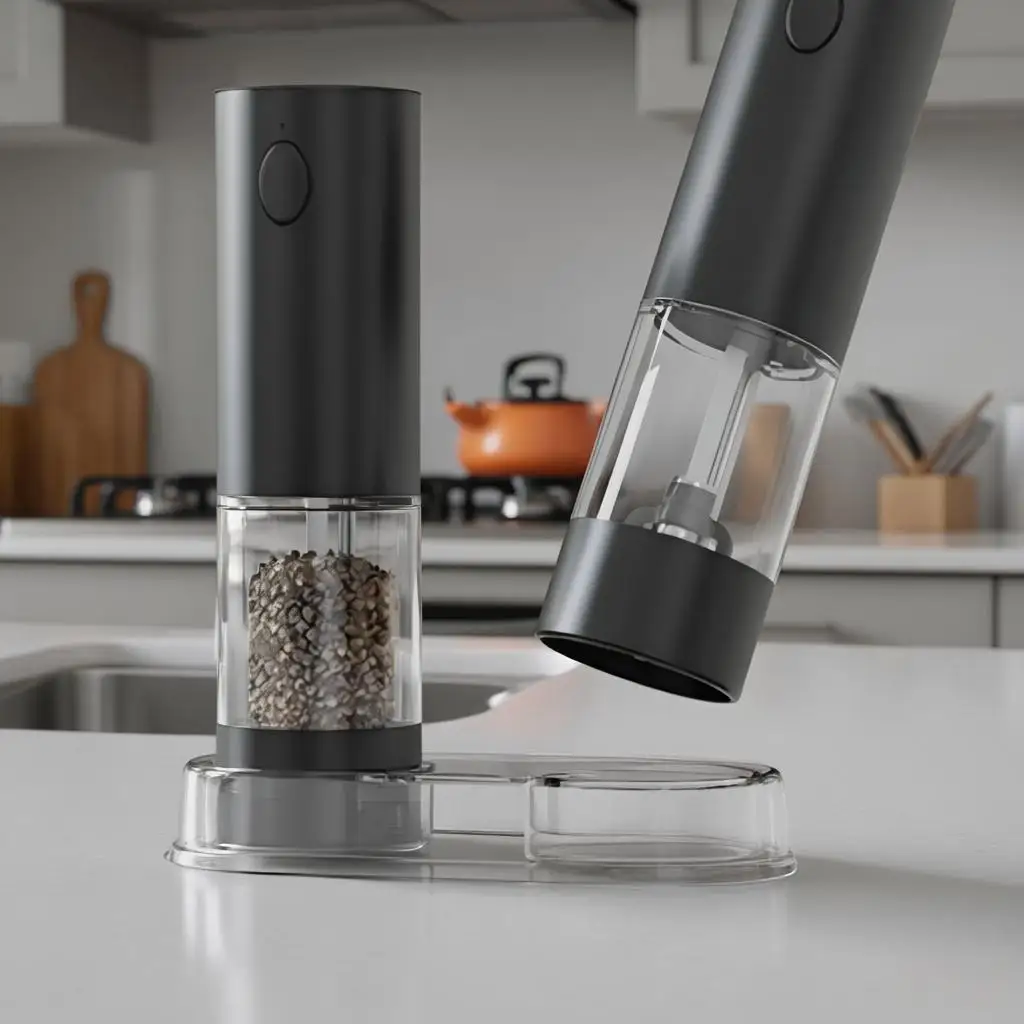 

Household Automatic Wireless Grinder Kitchen Pepper Flaxseed Electric Grinder Family Practical Easy Use Portable Cooking Tool