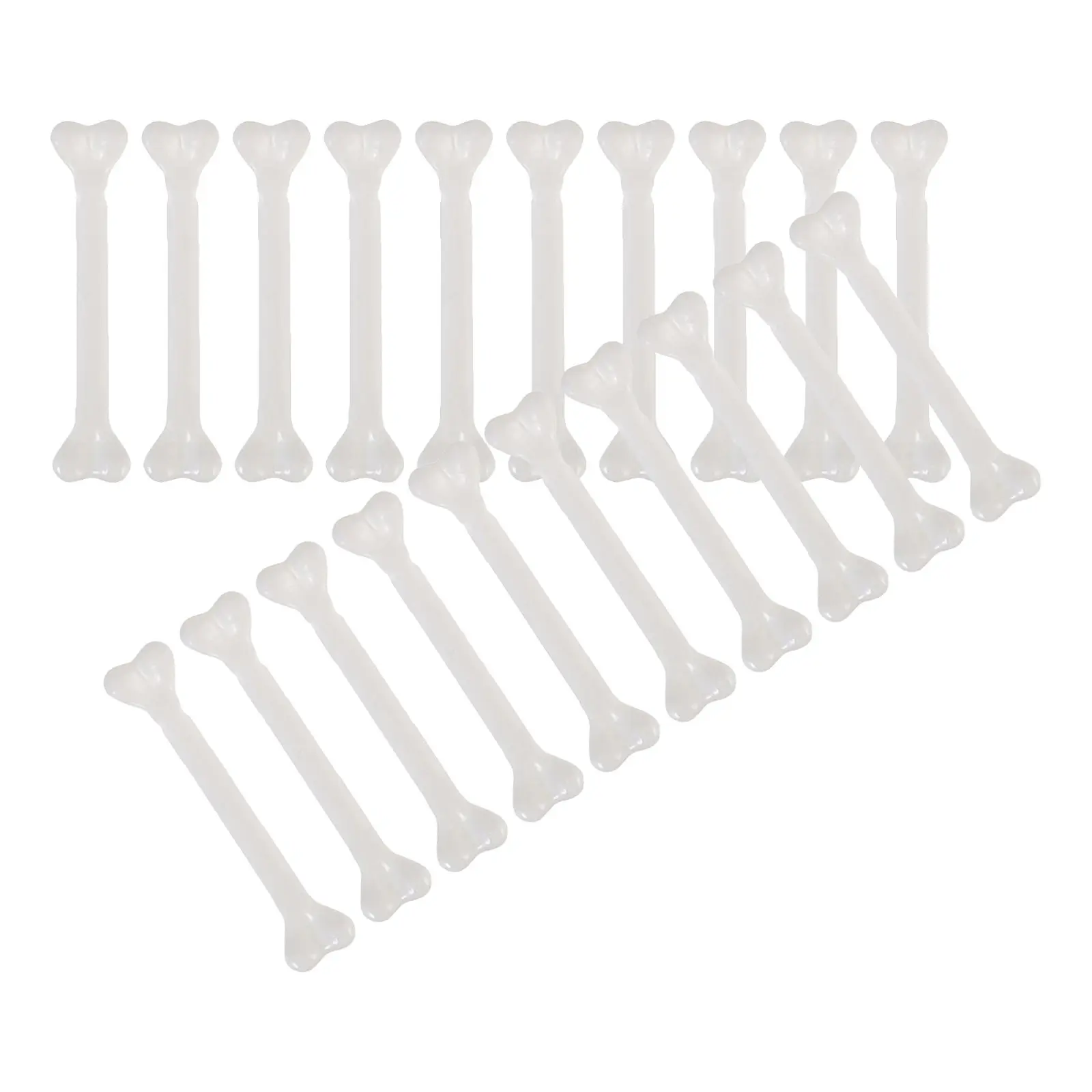 

30Pcs Realistic Mini Plastic Human Bone Props for Halloween Party Decor Horror Prank Stage Performance Haunted House Cosplay