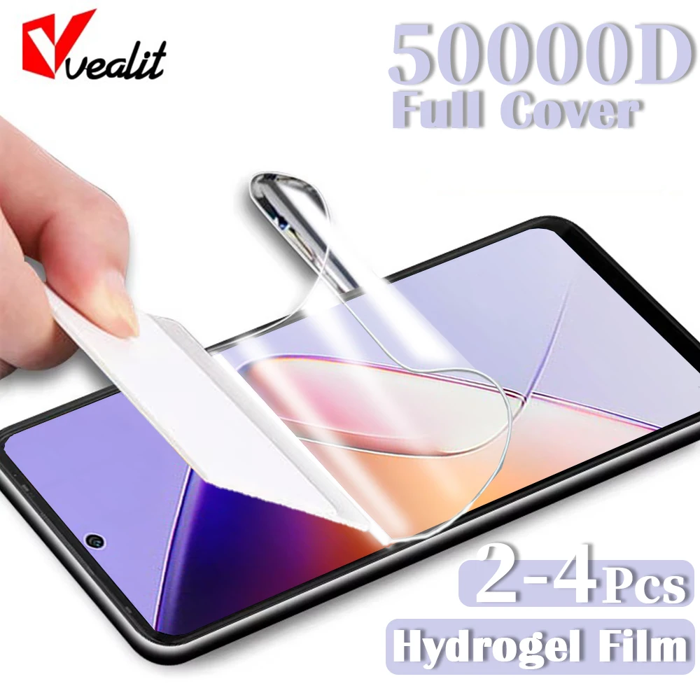 

2-4Piece HD Hydrogel Film For Infinix Note 40X 40 30 VIP 5G Screen Protectors For Infinix Note 30 Pro Smart 8 7 6 HD Not Glass