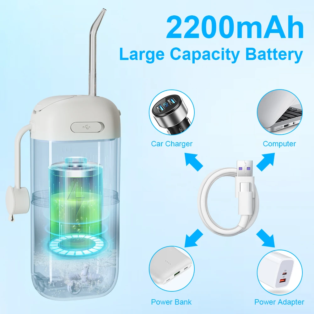 هولماي عن طريق الفم الري المحمولة منظف الأسنان الري القابلة لإعادة الشحن جهاز تنظيف الأسنان بالماء نفاثة مياه للأسنان المياه لتبييض الأسنان