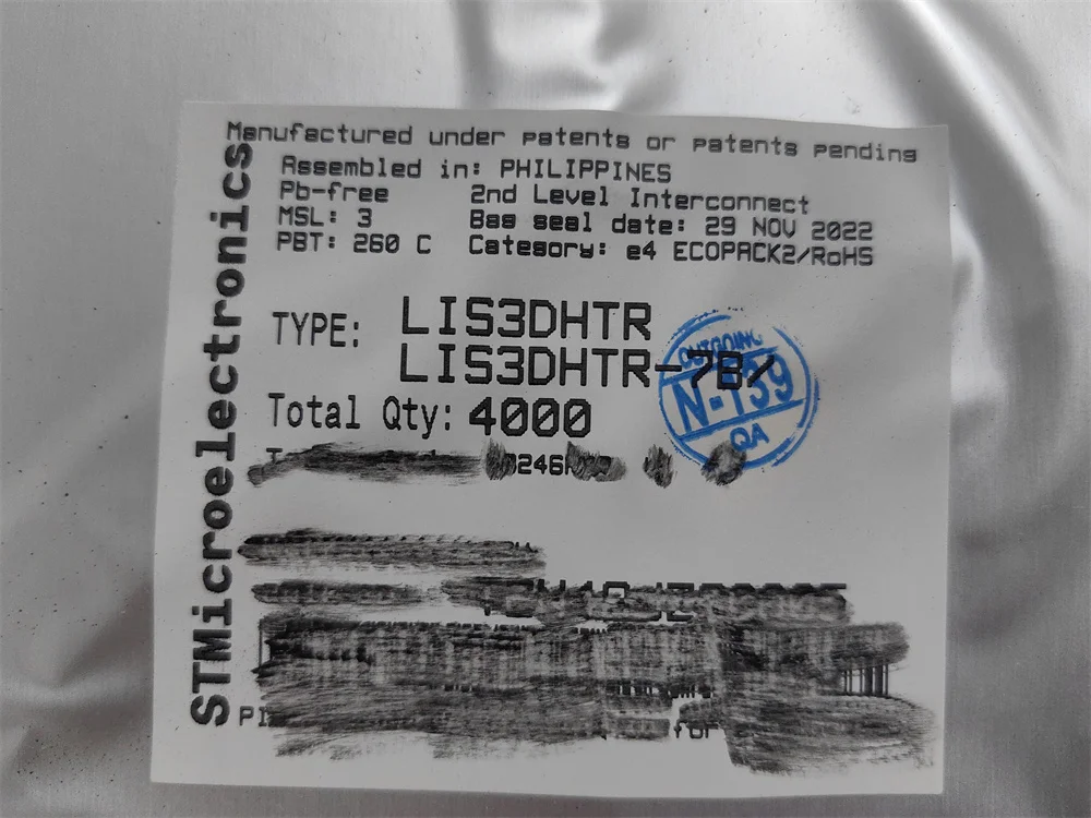 LIS3DHTR Em estoque