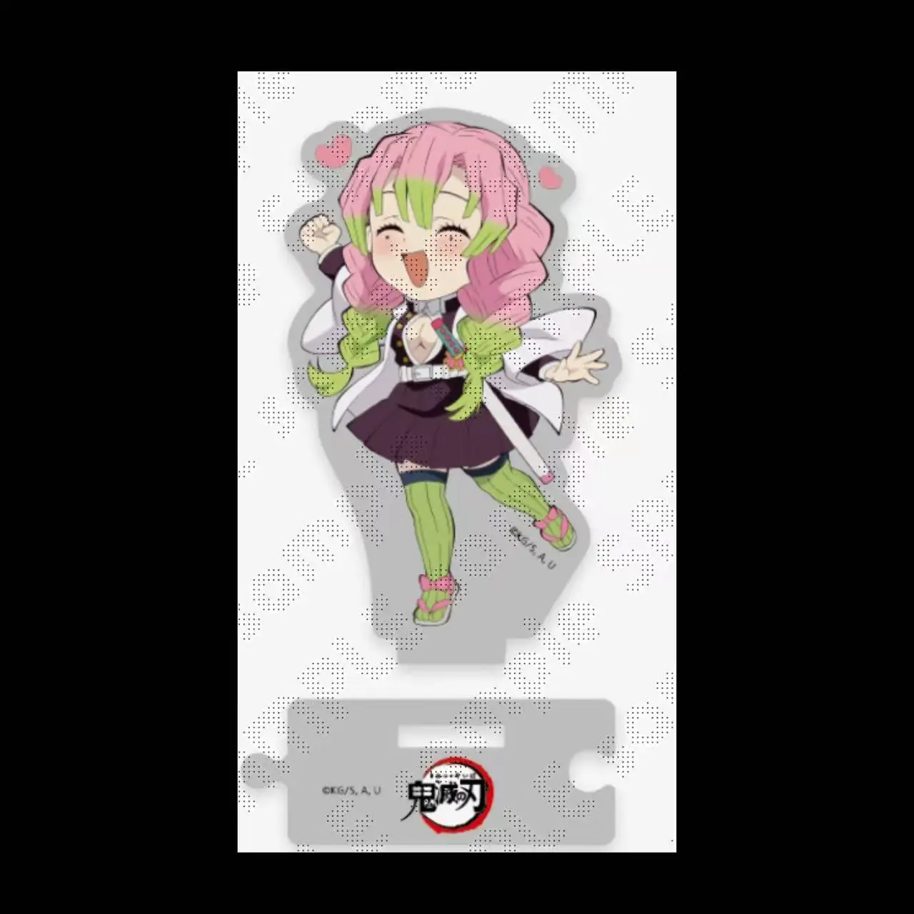 Gioco Uzui Tengen Iguro Obanai Kanroji Mitsuri Agatsuma Zenitsu Acrilico Stand Doll Anime Figura Modello Piastra Cosplay Giocattolo per il Regalo