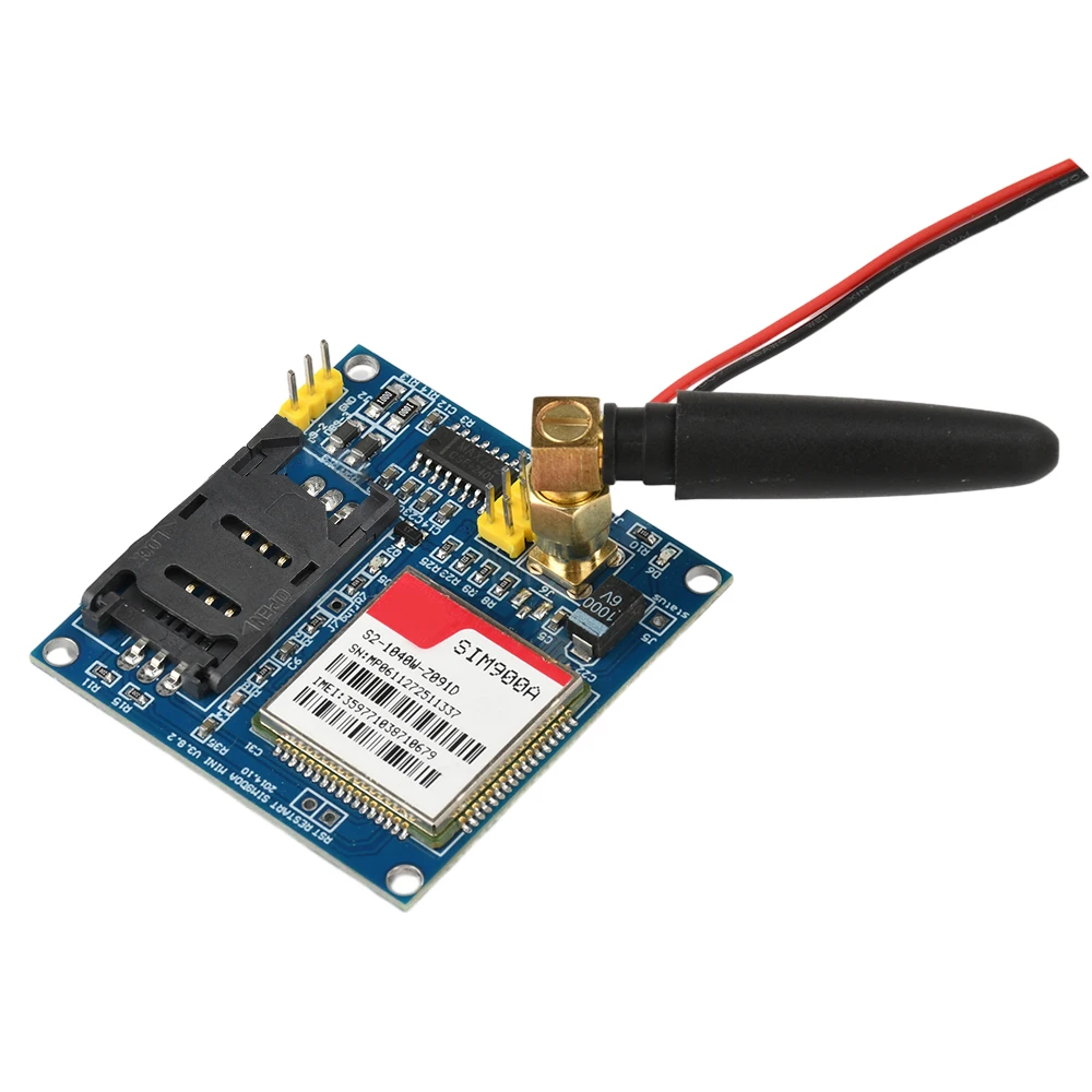 Módulo de placa de desenvolvimento sim900a gsm \ gprs \ stm32 \ módulo de transferência de dados sem fio módulo de comunicação de dados com circuito de cartão sim