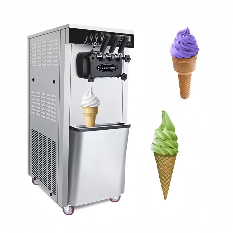 صنع آلة الآيس كريم التجارية الناعمة المتنقلة للبيع من الصين