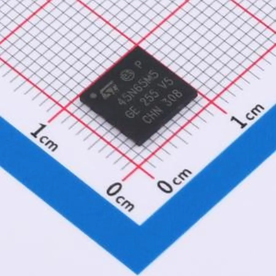 2PCS/LOT STL45N65M5 (MOSFETs)