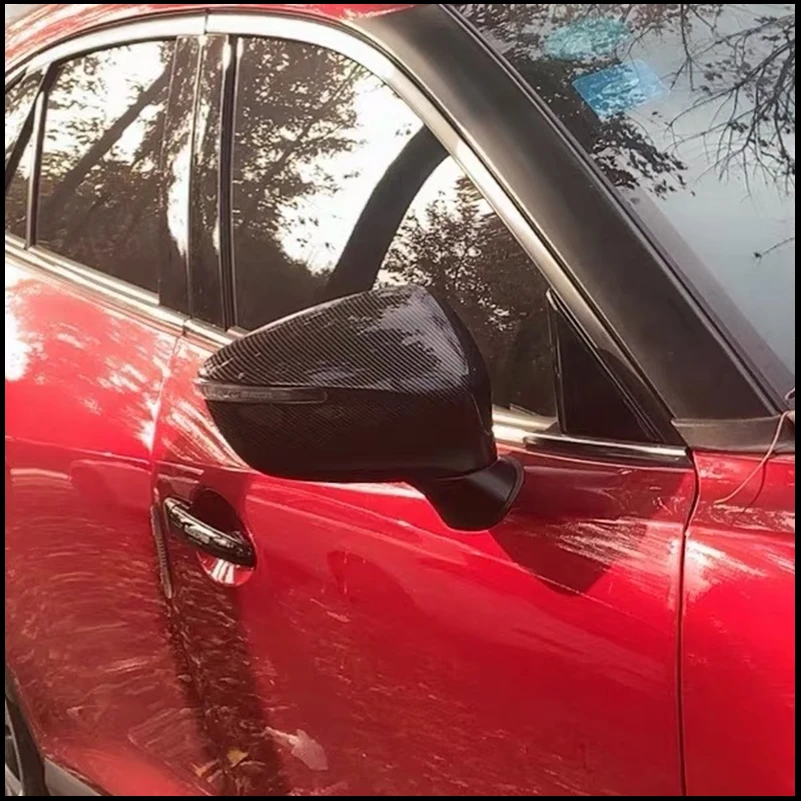 For Mazda CX-5 CX5 2015 2016 Rearview Mirror Cover Cap Trim Replace Original Housing Style Car Accessories