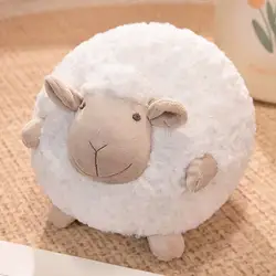 Plush Sheep Doll for Christmas and Thanksgiving Gift, Cute Animal Toy, Soft Ball, Anime, 28cm