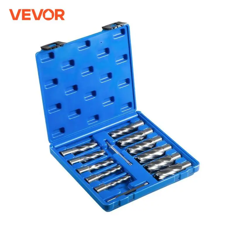VEVOR 6/11Pcs HSS anulare Cutter 11-50mm Core Drill Bit Hole Saw Cutter 3/4in Weldon Shank 2in profondità Set di utensili per trapano magnetico