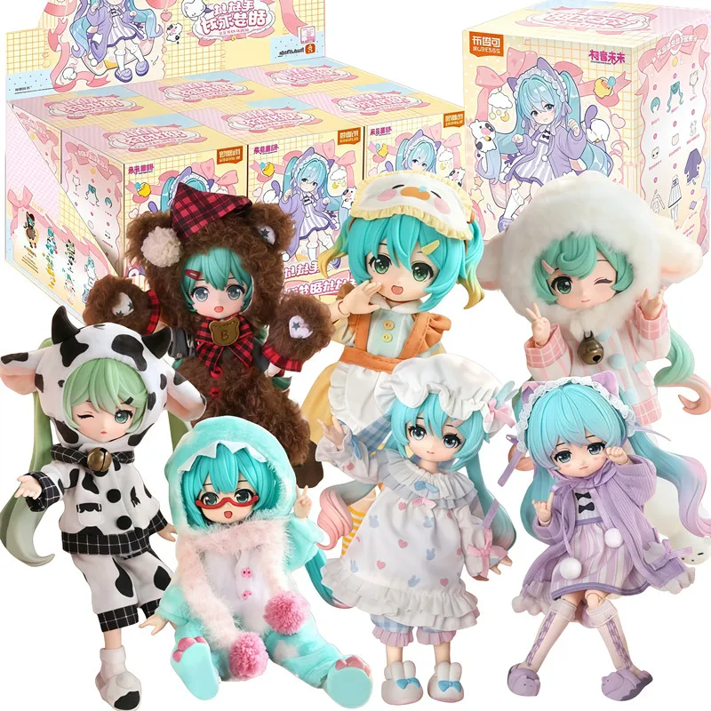 blokees-初音ミク-スウィートドリームパーティー-アニメフィギュア-おもちゃ-bjd関節可動ドール-モデル-ブラインドボックス-着せ替え組み立ておもちゃ-誕生日プレゼント