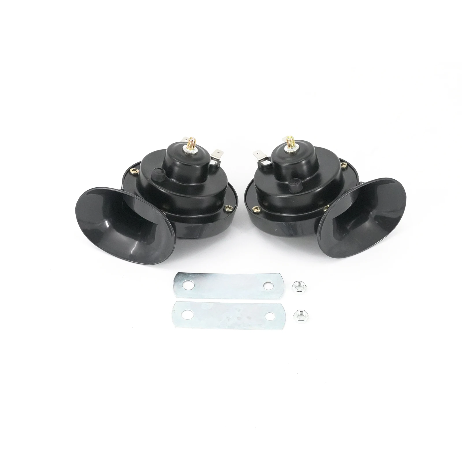 24V 10 Sound  Auto Horn Electric Snail Horn for Vehicles Motorcycles with Ten Tone Control Box