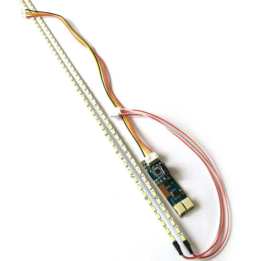LED Backlight Strip Kit 533mm Length Adjustable Brightness Improved Color Gamut for 15 23 inch For LCD Monitors